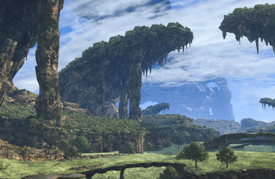 《异度神剑：终极版》全新截图 游戏世界美轮美奂(图1)