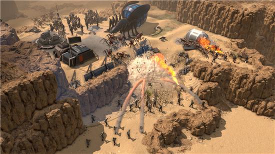 RTS新作《星河战队：人类指挥部》发布新预告片(图1)